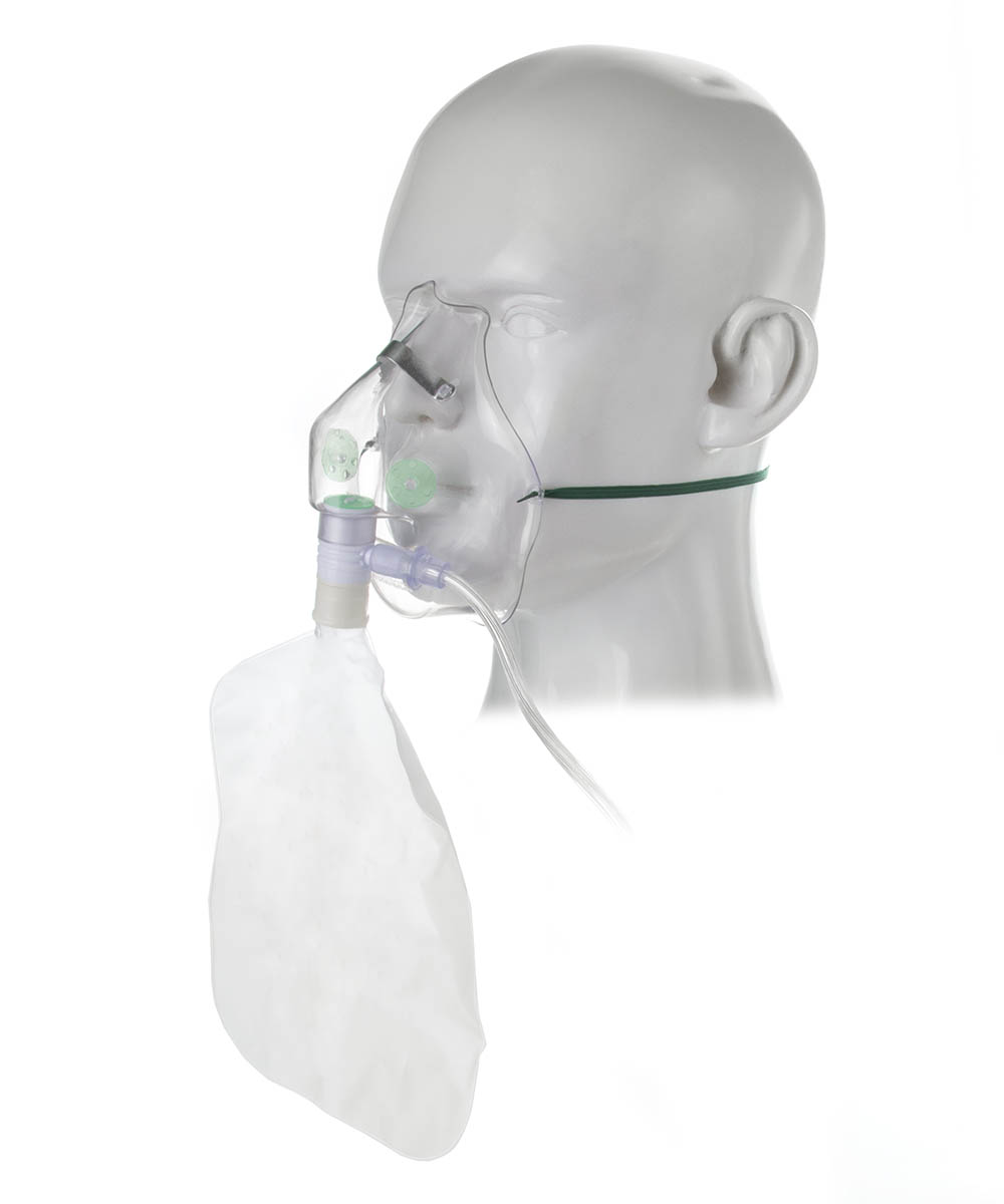 1102000, Adult, high concentration oxygen mask and tube_screen