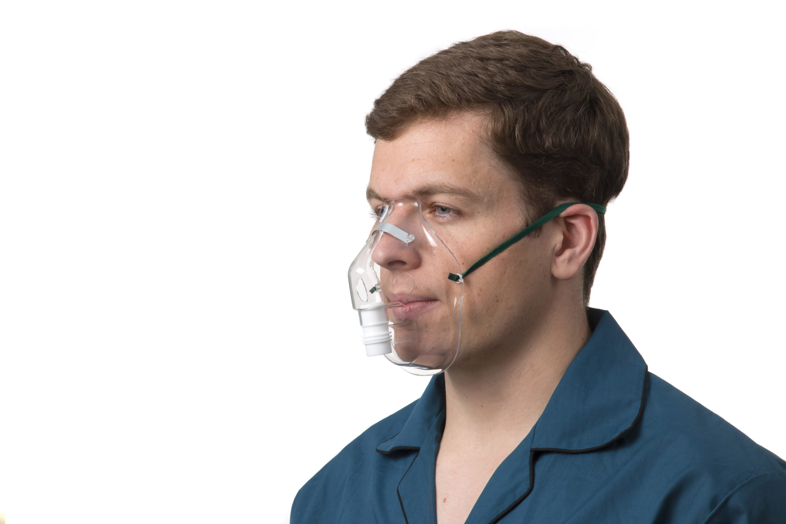 1108000 adult aerosol mask with nose clip on white_sean
