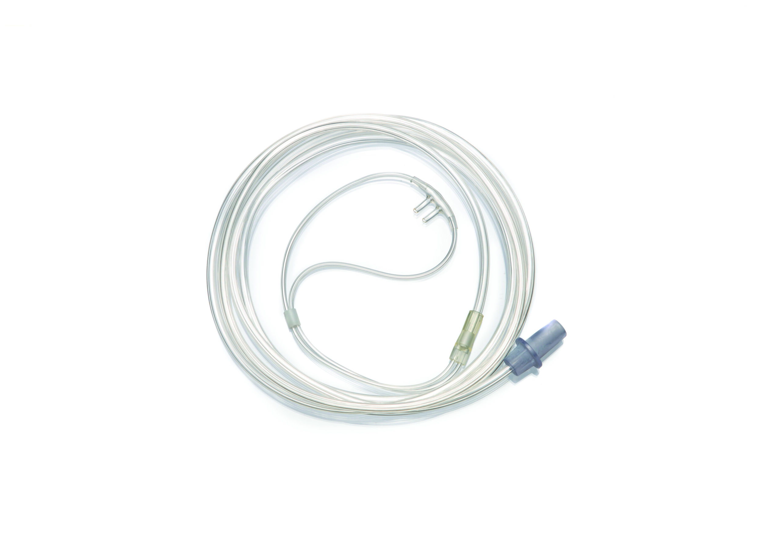 1160001, Neonatal, nasal cannula with curved prongs and tube, 2.1m_press